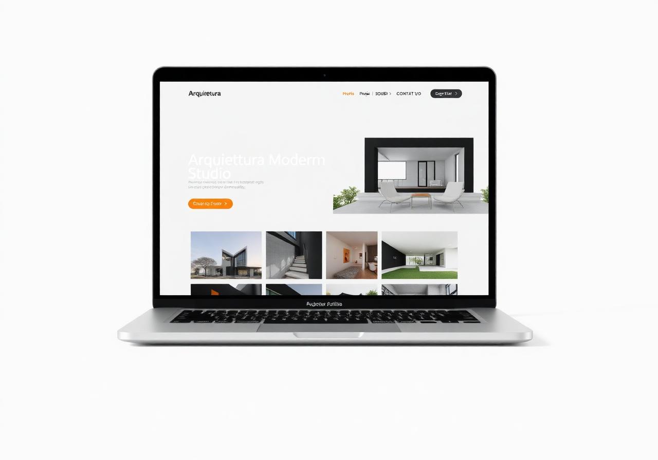 Site de escritório de arquitetura